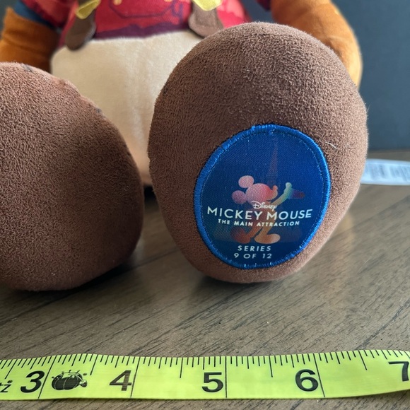Disney Parks Plush Mickey Mouse Main Attraction 9/12 Big Thunder Mountain RR NWT - Picture 2 of 7
